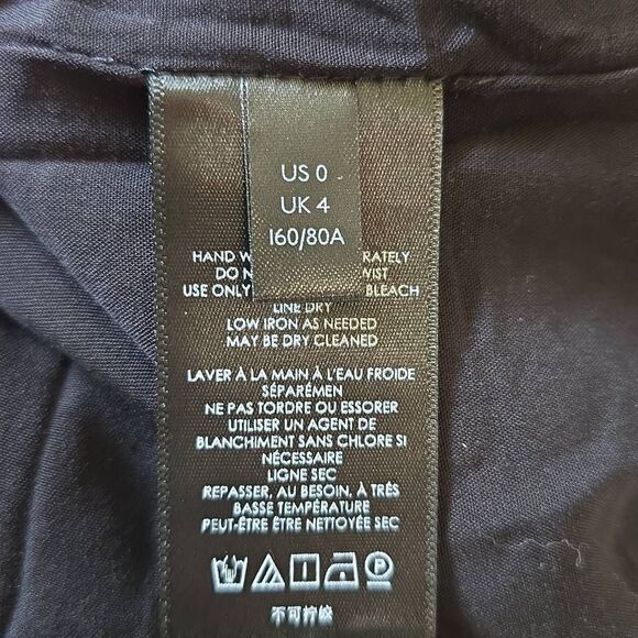 Anthropologie Crochet Look Granny Square Blk Prpl/Blu/Pink Dress, NWT, Sz. 0 - Picture 8 of 10